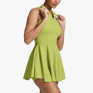 Nouvelle Robe de Tennis Anti-Exposition pour l'Été, Robe Sportive à Séchage Rapide, Vente en Gros de Vêtements de Sport pour Volleyball, Badminton, Golf - Product Image 5