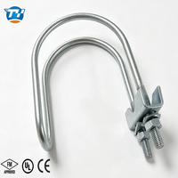 Accessoire de fixation rapide UTT13 pour barre anti-ondulation, travail de découpe sur site, améliore l'efficacité des travaux de construction anti-incendie et anti-sismique