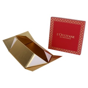 กล่องของขวัญกระดาษแข็งพับมือแบบหรูหราสามารถปรับแต่งได้ตามความต้องการเฉพาะ - Product Image 3