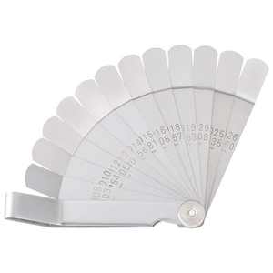 เครื่องวัดความรู้สึกข้อศอก<span class=keywords><strong>12</strong></span>/16ใบมีด,ระบบเมตริกเหล็กเกจวัดความหนาหลายขนาด0.203-0.66/0.127-0.508 - Product Image 4