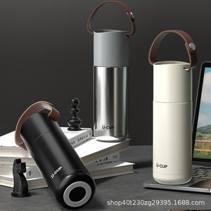 Nuevo Acus Benin 304 ventosa de acero inoxidable mango portátil vaso de estudiante regalo de moda al por mayor - Product Image 4