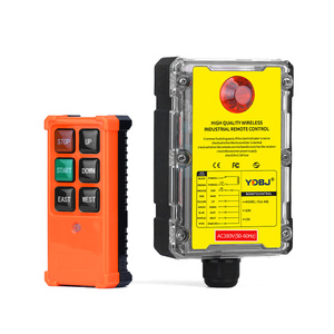 รีโมทคอนโทรลกันน้ำสำหรับยกท้ายรถบรรทุก F21-4SE รีโมทไร้สายสำหรับควบคุมเครนอุตสาหกรรม รีโมทไร้สาย - Product Image 2