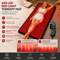 APTREDLIGHT MINI Tapis de luminothérapie LED pleine longueur 660 850nm infrarouge pour soulager les douleurs corporelles