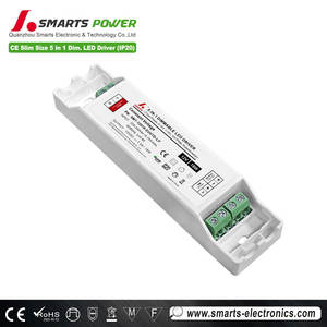 Voltaje constante 12V 24V 18W 36w 80W Triac 0-10V Fuente de alimentación Led regulable Ip20 Controlador Led Fabricación de carcasa de plástico - Product Image 5