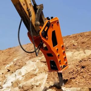 खुदाई के लिए लेजियांग टिकाऊ YF-81 शीर्ष प्रकार के साइज्ड हाइड्रोलिक ब्रेकर 18-26 टी 1 वर्ष की वारंटी 500 किलोग्राम अनुकूलित चिसल व्यास - Product Image 5