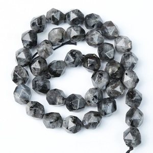 Diamond Cut <strong>Black</strong> Glitter Stone <strong>Beads</strong> Sparse Elongated Moonstone <strong>Beads</strong> for DIY Bracelet &amp; Necklace Wholesale Jewelry Accessories - Product Image 3