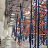 Système de rayonnage robuste pour entrepôt, capacité de 3000 kg, étagères de stockage en métal, rayonnage à palettes en acier avec certification CE