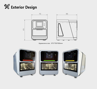 Distributeur de machines dentaires 5 axes, fraiseuse OEM ODM intégrée pour usinage dentaire CAD/CAM humide et sec