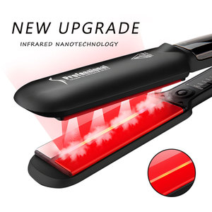 Plancha de Vapor Multi Temperatura Pro, Plancha de Pelo Profesional con 6 Niveles de Temperatura Ajustables, 2 en 1, Plancha y Rizador para Peinar el Cabello - Product Image 2