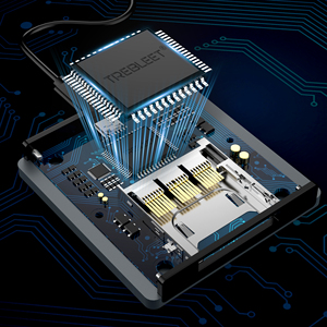 Cfexpress Loại B Đầu đọc thẻ, USB 3.1 Gen 2 10gbps, Mini xách tay nhôm trường hợp bên ngoài, hỗ trợ Android /Windows/Mac OS - Product Image 4