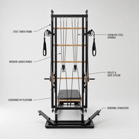 JOYFIT Pilates Spiral Tower Rack Home Gym Spring Resistance Exercise Equipment Wholesale OEM ODM Private Label Fitness Supplier