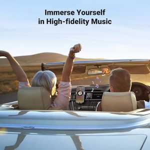 Adattatore <span class=keywords><strong>Bluetooth</strong></span> 5.4 UGREEN per Auto, [Connessione Potenziata e Cancellazione del Rumore], Ricevitore <span class=keywords><strong>Bluetooth</strong></span> <span class=keywords><strong>Aux</strong></span> con <span class=keywords><strong>Cavo</strong></span> Intrecciato in Nylon - Product Image 6