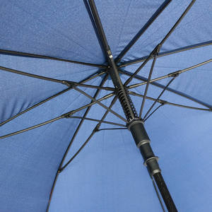 DD3508 <span class=keywords><strong>comprar</strong></span> tamaño mediano precios baratos marco de fibra a prueba de viento logotipo personalizado impresión negro recto goft paraguas para la venta - Product Image 3