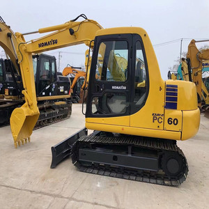 Excavatrice pc60-7 utilisée de chenille de KOMATSU vieille porcelaine d'excavatrice de 6 tonnes à vendre PC 60 60-7 PC60 - Product Image 2