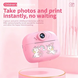 Máy ảnh kỹ thuật số mini HD 1080p cho bé trai bé gái, in ảnh nhiệt tức thì, có bộ lọc, chụp ảnh đêm, hỗ trợ thẻ nhớ MicroSD, quà tặng đồ chơi trẻ em - Product Image 5