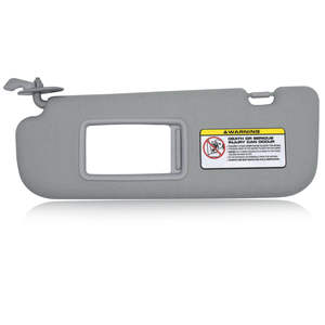 Pare-soleil de voiture gris 85210 3X000 côté gauche 852103X000TX pour Hyundai Elantra 2011 2012 <span class=keywords><strong>2013</strong></span> 2014 2015 - Product Image 1