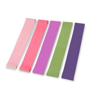 NQ SPORTS Logo elastis kustom pita resistensi <span class=keywords><strong>loop</strong></span> untuk kebugaran Bandas elastik Gym latihan Gym kebugaran Band dicetak Logo peregangan rumah - Product Image 6