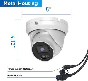 GWSECU 8MP Outdoor Indoor Home Commercial <span class=keywords><strong>Surveillance</strong></span> Plug Play P2P AI Motion Recording <span class=keywords><strong>Mini</strong></span> Cheap 4K PoE Security IP <span class=keywords><strong>Camera</strong></span> - Product Image 6