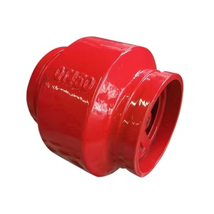 <span class=keywords><strong>Clapet</strong></span> <span class=keywords><strong>anti</strong></span>-<span class=keywords><strong>retour</strong></span> papillon rainuré en fonte ductile PN16 pour alarme incendie et protection <span class=keywords><strong>hydraulique</strong></span>, 6 pouces, ISO9001/CE - Product Image 1