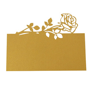 ป้ายชื่อแบบตั้งโต๊ะรูปสี่เหลี่ยมผืนผ้าแบบป๊อปอัพ  รักษ์โลก  สำหรับงานแต่งงาน วันแม่ งานเลี้ยงอาหารค่ำ - Product Image 2