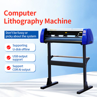 Machine de gravure et de découpe numérique pour lettrage informatique, poudre de diatomite, autocollants publicitaires et papier, largeur de découpe 800-1500 mm