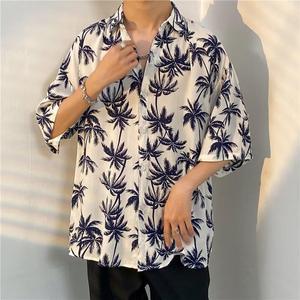 เสื้อเชิ้ตชายหาดแขนสั้นสไตล์ไทย ลายด<span class=keywords><strong>อก</strong></span>ไม้ฮาวาย แต่งลูกปัด ผ้าทวิล กระดุมแถวเดียว สำหรับผู้ใหญ่ ใส่สบาย เห<span class=keywords><strong>ม</strong></span>าะสำหรับวันหยุด - Product Image 6