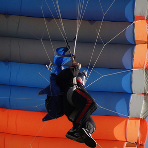 Tessuto per <span class=keywords><strong>Paracadute</strong></span> in Nylon 66 Ripstop Siliconato 30D da 45 Grammi, a Zero Porosità, per Parapendio e <span class=keywords><strong>Paracadute</strong></span> - Product Image 4