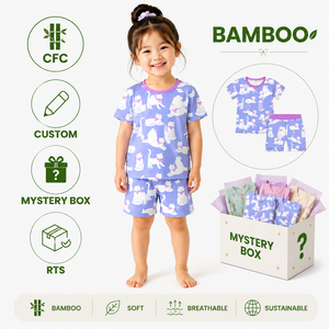 定制男童透气短袖睡衣两件套，舒适透气儿童睡衣睡衣套装 - Product Image 3