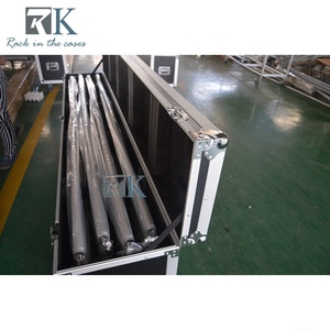 Support de rideaux traditionnel en aluminium avec flight cases – Kit de trépieds portables - Product Image 5