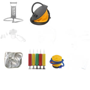 Bomba de pie manual con conexión de manguera flexible para inflar neumáticos de coche y hogar, membrana de poliuretano de baja presión - Product Image 4