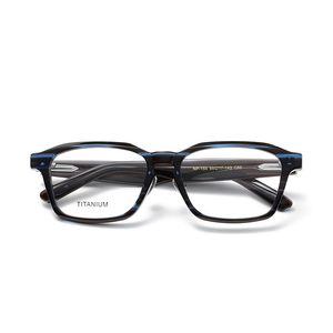 Gafas de Titanio con Montura Completa Rectangular, Color Sólido, Unisex, Anti-UV, Monturas de Corrección Visual para Adultos NP-155 - Product Image 6