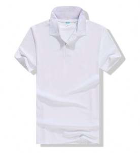 Vente en gros 100% coton pour polos avec col rabattu broderie personnalisée logo t-shirts de golf unis vierge pour la conception de logo - Product Image 2