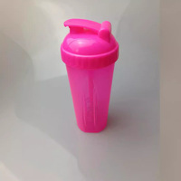Gobelet shaker en plastique sans BPA, anti-fuite, pour protéines, sport, gym, fitness