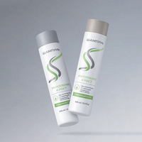 Botellas de Plástico Vacías para Envases Cosméticos con Tapa Abatible en Forma de Cilindro de 300 ml de HDPE con Color de Logotipo Personalizado para Champú y Loción Corporal