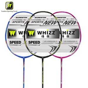 Whizz-modelo S8 de marco de aluminio, diseño <span class=keywords><strong>Protector</strong></span> de raqueta de bádminton compuesta de carbono, venta al por mayor para entrenamiento intermedio amateur - Product Image 2
