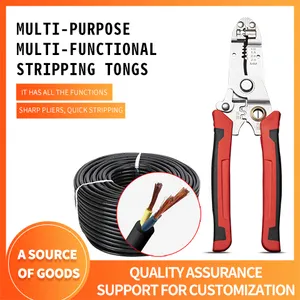 Manufacturer Wholesale Multifunction Wire Stripper Pliers Cutting Plier Crimping Tool For Electrician