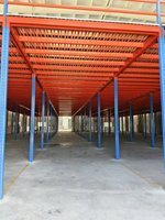 Mezzanine en acier Prix Heavy Duty Mezzanine Floor System Caillebotis Longue structure en acier Mezzanine Plate-forme Floor