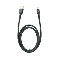 Heatz ZC51 Câble USB vers Type-C Charge rapide 1m NYLON'FIT Chargeur USB Câble d'alimentation intelligent iPhone Compatible Téléphone