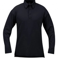Camiseta Polo de Golf Personalizada para Hombre, de Manga Larga, de Secado Rápido, de Poliéster, con Logotipo OEM, Camisetas Deportivas al por Mayor