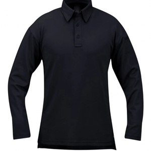 Camiseta Polo de Golf Personalizada para Hombre, de Manga Larga, de Secado Rápido, de Poliéster, con Logotipo OEM, Camisetas Deportivas al por Mayor - Product Image 4
