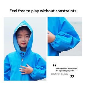 TOPIND <span class=keywords><strong>Cuissardes</strong></span> de pêche entières en PVC imperméables personnalisées <span class=keywords><strong>pour</strong></span> enfants avec bottes - Product Image 3