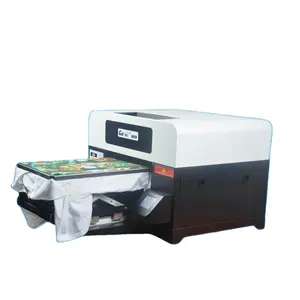 lowest price digital direct print on metal glass uv t shirt printing machine