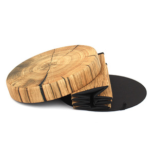 RTS Modern Round <strong>Storage</strong> <strong>Stool</strong> Fashionable Fruit Pattern Folding Round <strong>Stool</strong> - Product Image 4