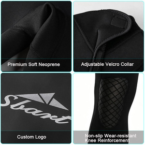 Combinaison de plongée intégrale thermique en néoprène pour homme, 3mm 5mm, à manches longues, pour la plongée, le surf et la plongée sous-marine, personnalisable en gros - Product Image 3