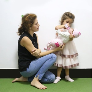 Muñeca <span class=keywords><strong>Reborn</strong></span> de Vinilo de 22 Pulgadas <span class=keywords><strong>con</strong></span> <span class=keywords><strong>Ojos</strong></span> <span class=keywords><strong>Cerrados</strong></span>, Juguete de Compañía para Niños, Admite Dropshipping - Product Image 4