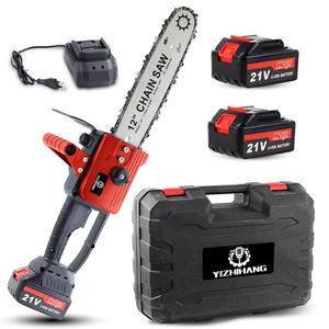 Tronçonneuse sans balais portable ACS114 21V 12 pouces pour la coupe du bois, outils de jardinage industriels et de bricolage, support OEM, batterie incluse - Product Image 3