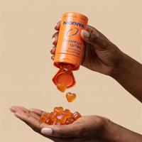 Conteneur à pilules en verre translucide personnalisé avec couvercle à vis, rechargeable, 5 onces, pot vide pour vitamines, capsules, médicaments