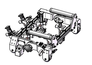 Escáner de soldadura portátil EINTIK M2PROBE R61 de doble riel, inspección codificada de 1 eje, compatible con 8 sondas, mapeo de corrosión en tuberías - Product Image 3