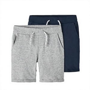 Shorts de Playa para Hombre al por Mayor, 100% Algodón Tejido, Secado Rápido, Ligeros, Cintura Elástica Media, Estilo Casual de Verano - Product Image 2