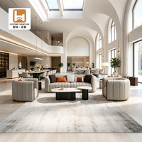 Ensemble de canapés pour salon avec capitonnage vertical en cuir pour maison moderne, vente en gros directe d'usine